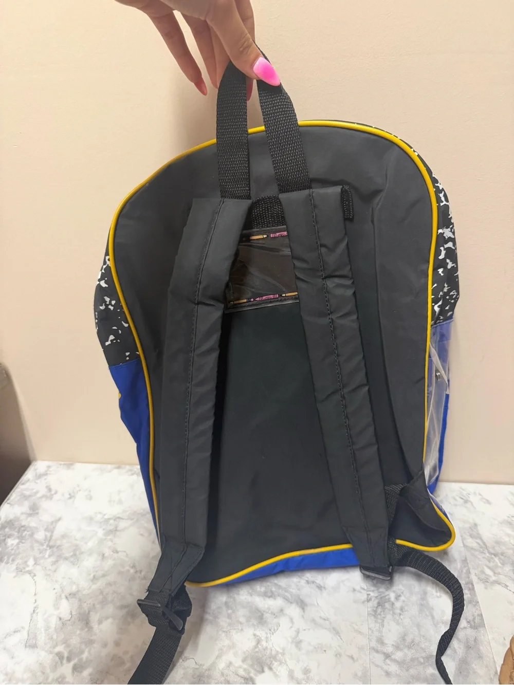 Arthur Kids' Blue & Yellow School Backpack